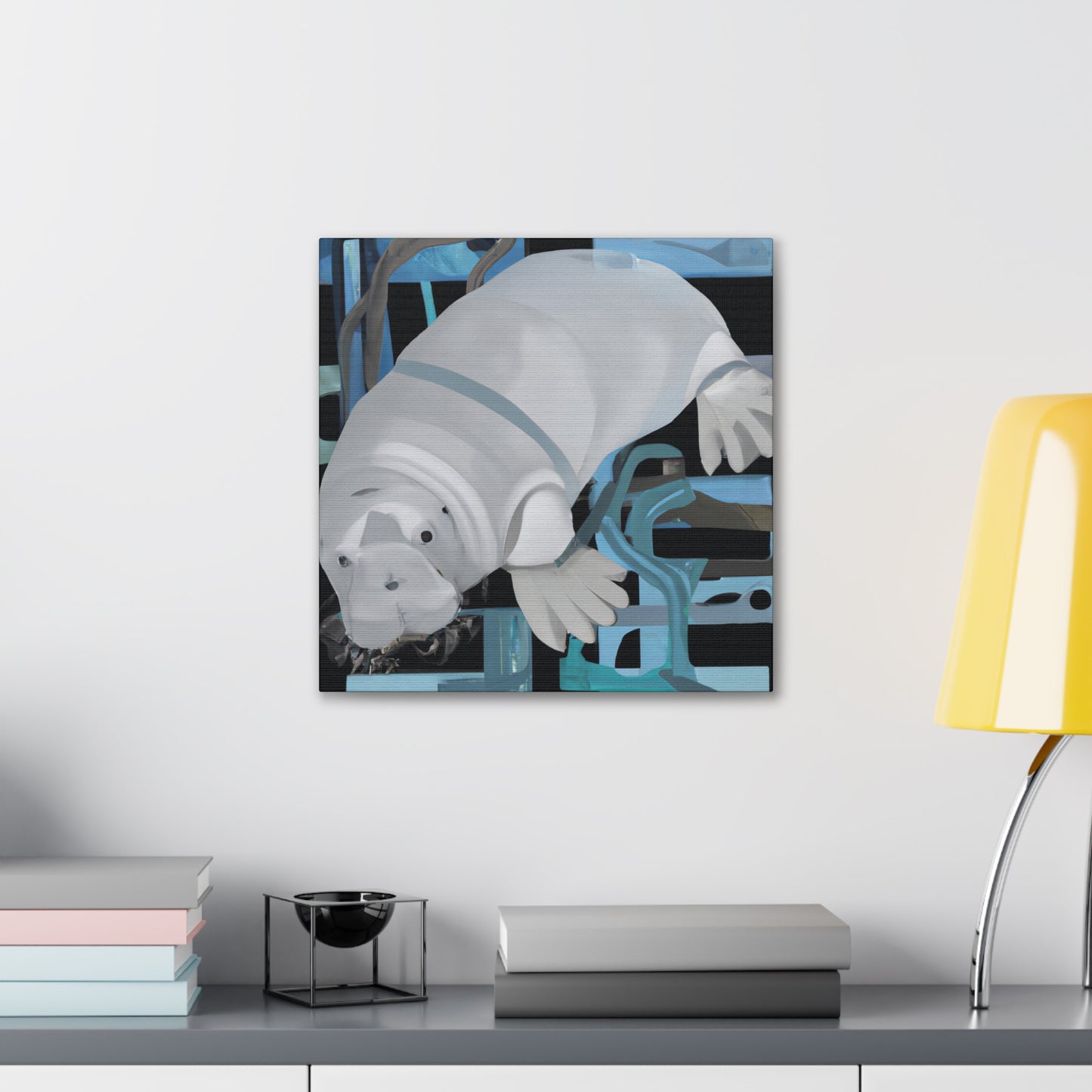 Manatee Magic Majesty - Canvas