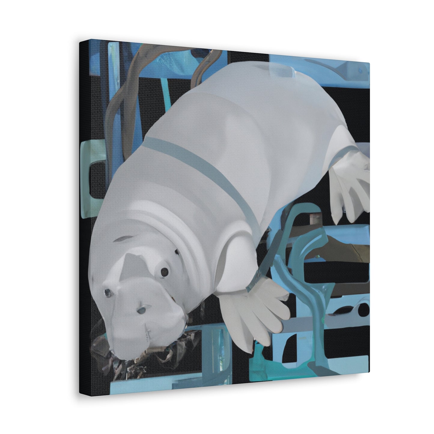 Manatee Magic Majesty - Canvas