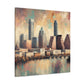 "Vibrant Texan Canvases" - Canvas