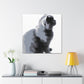 "British Shorthair Hyperrealism" - Canvas