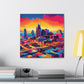 "Melodic City Vibe" - Canvas