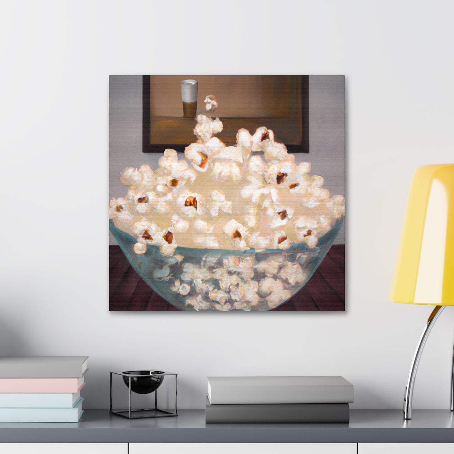 "Popcorn in Surreality". - Canvas