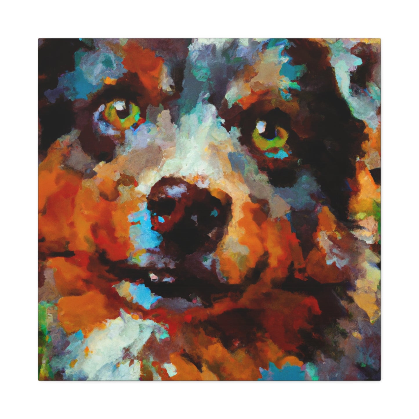 Aussie Shepherd Impression - Canvas