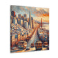 Golden City Horizon - Canvas