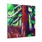 "Redwood in Abstraction" - Canvas