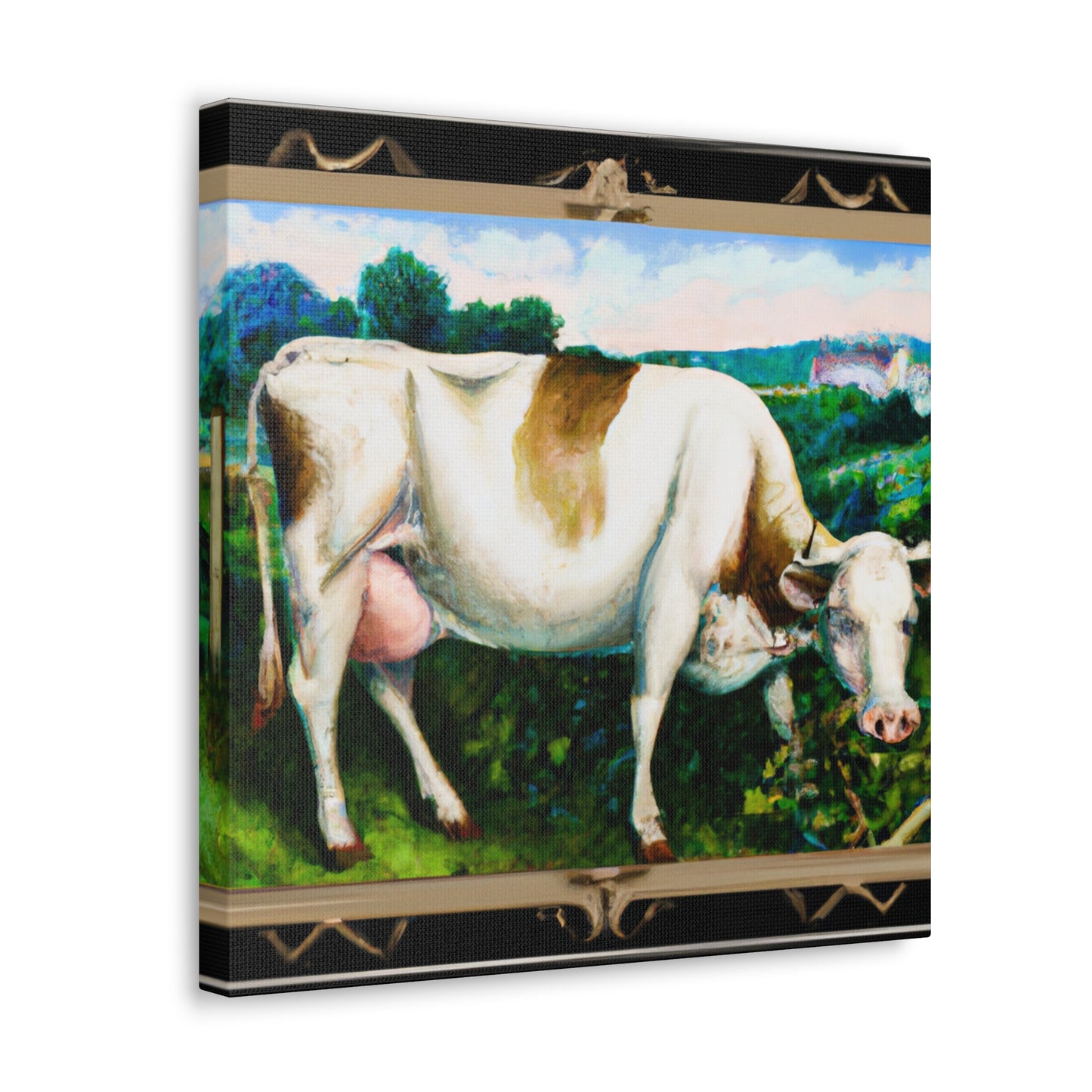 Milking the Fertile Cow - Canvas