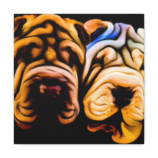 Shar Pei Serenade - Canvas