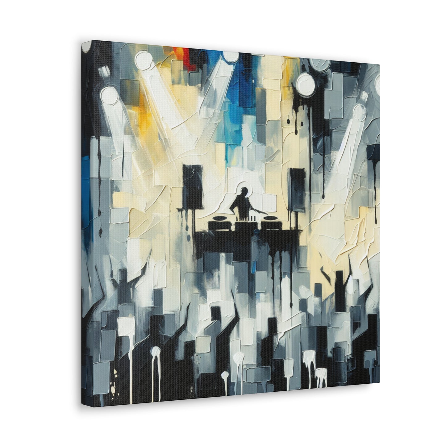 Rhythm of Nightlife Bliss - Canvas