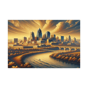 "Kansas City's Timeless Symphony" - Canvas