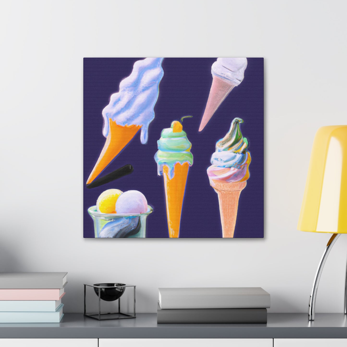 "Cool Treat in Summer" - Canvas