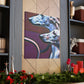 Greyhound in Motion - Canvas