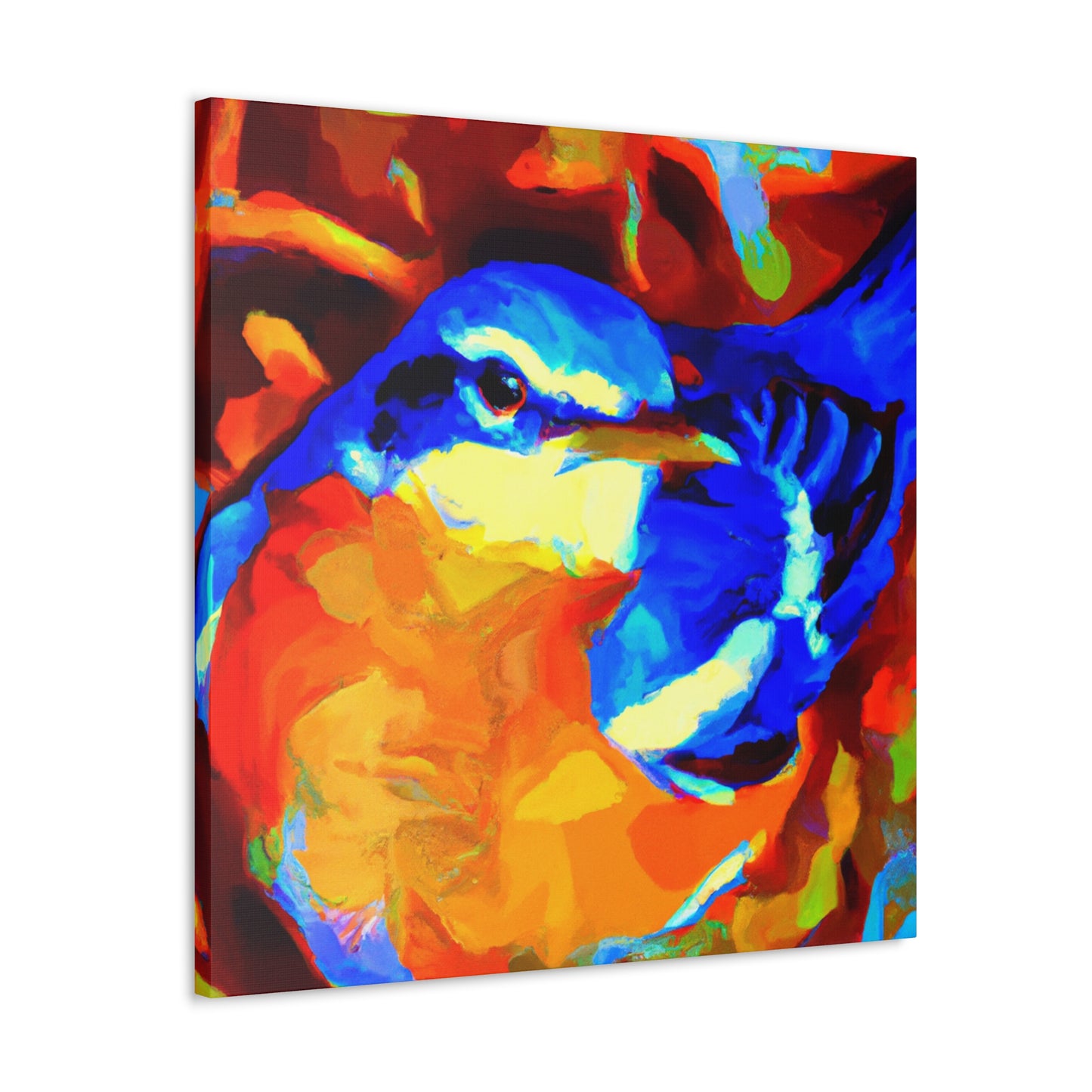 "Robins in Motion Spielberg" - Canvas