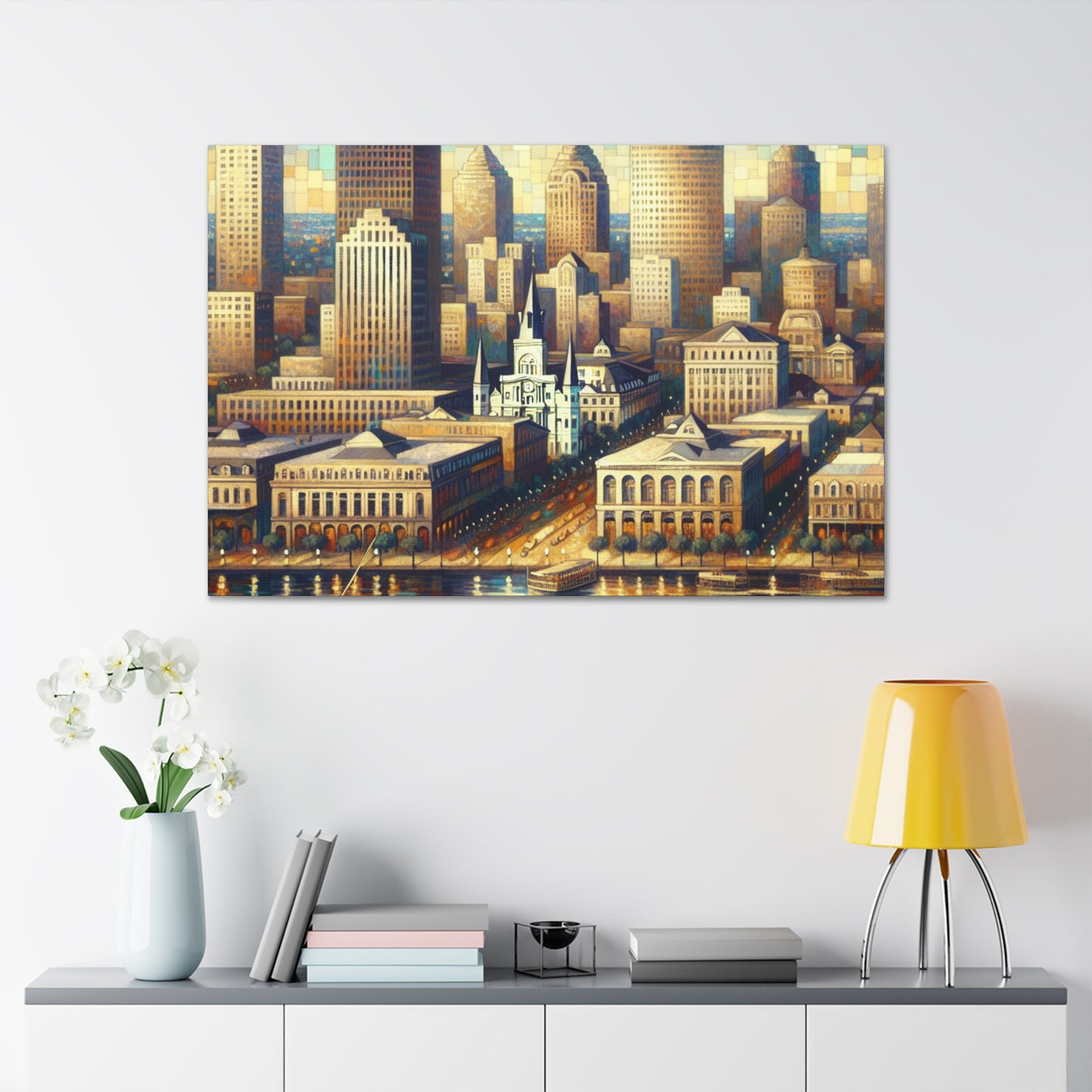 Jazz City Serenade - Canvas