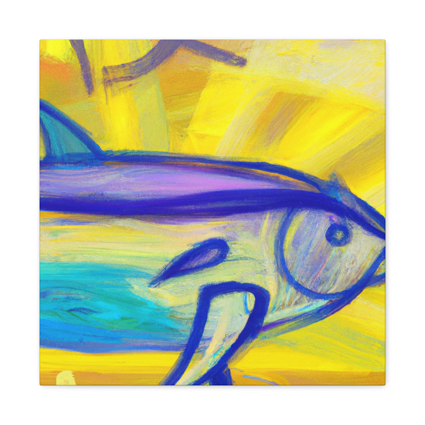 "Tuna in Abstract Form" - Canvas