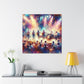 Rhythm in Vibrant Hues - Canvas