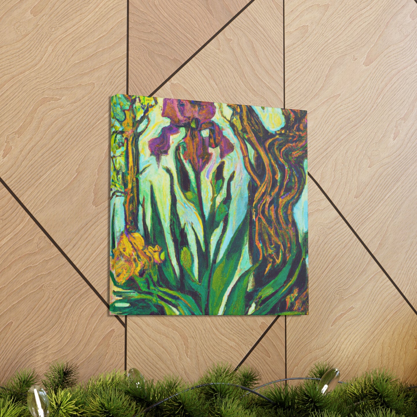 Iris of Elegant Beauty - Canvas