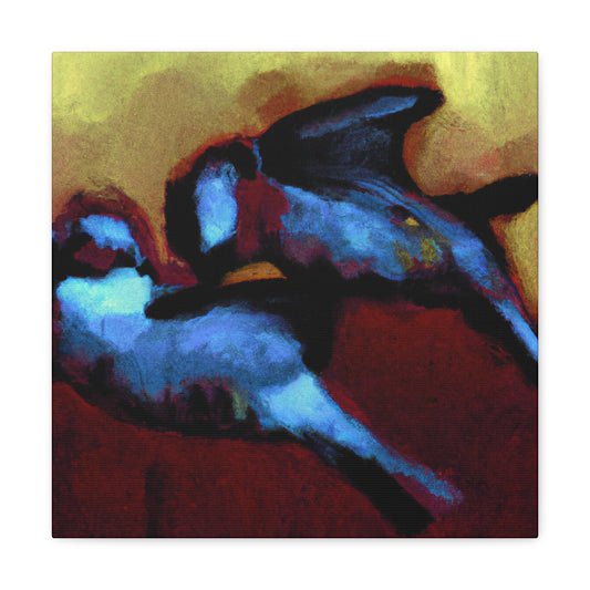 "House Sparrow's Abstraction" - Canvas