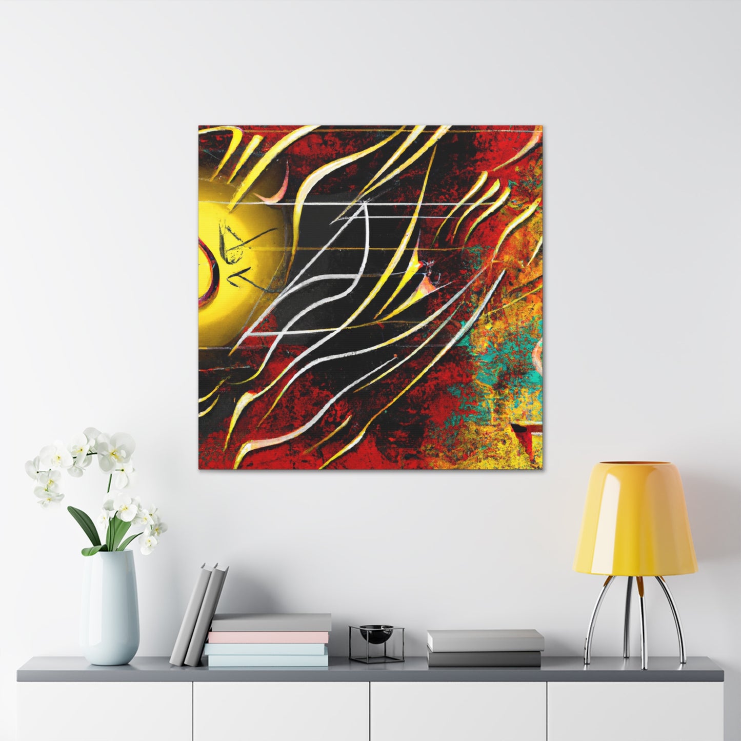 "Cyber Art Illumination" - Canvas