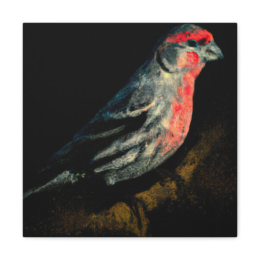 Life of a Finch - Canvas