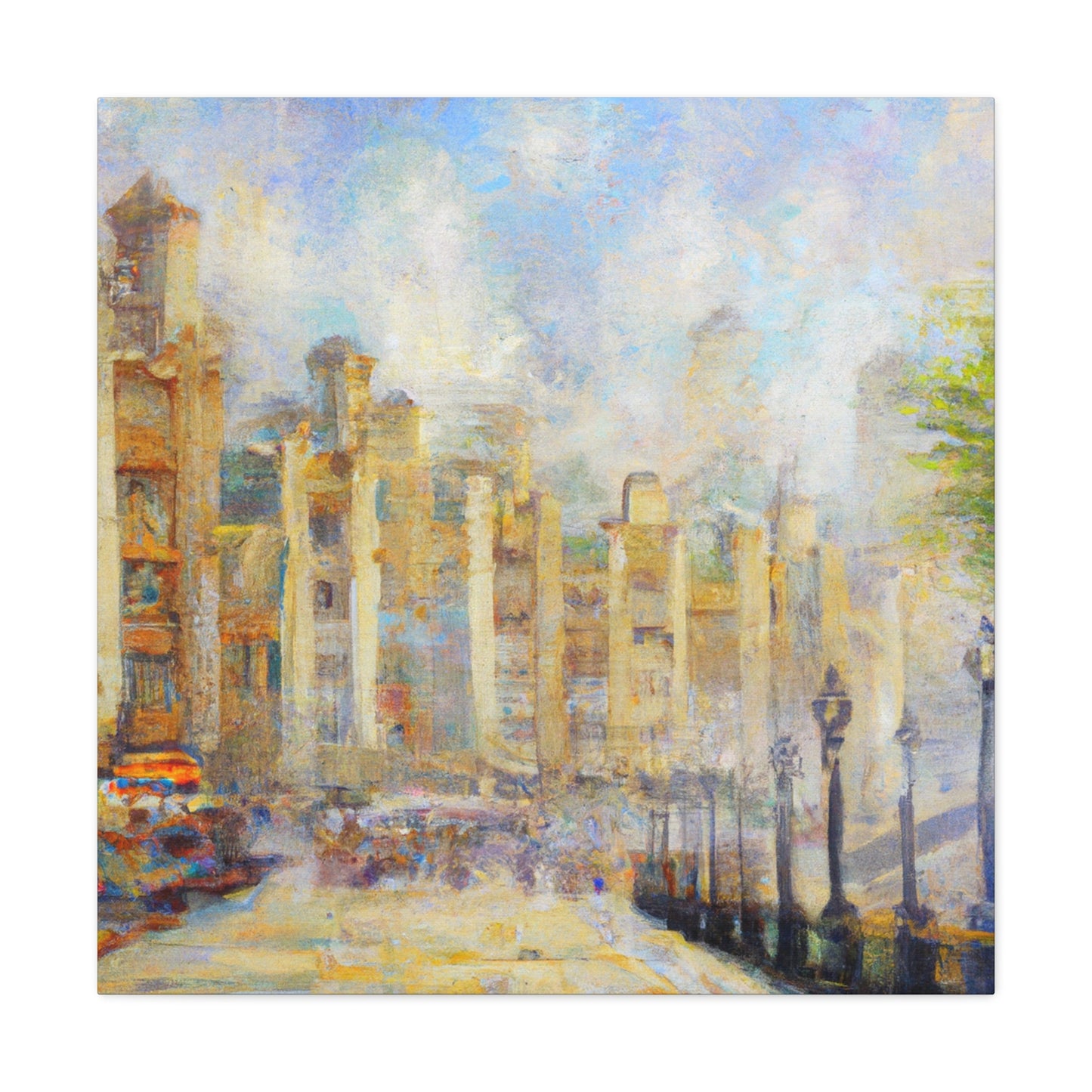 "Neoclassical Impressionist Art" - Canvas