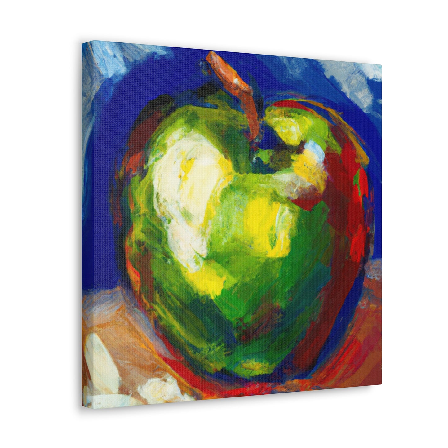 "Apple's Expressionistic Dream" - Canvas