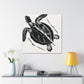 "Sea Turtle's Solitude" - Canvas