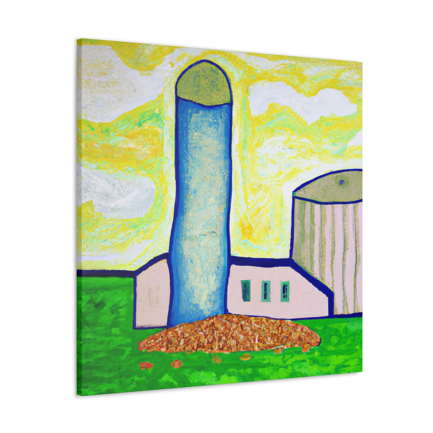 "Silo in Impressionism" - Canvas