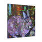 "Rabbit in Impressionism" - Canvas