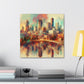 "Southern Skylines Unveiled" - Canvas