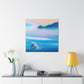 "Dolphins in the Sunset" - Canvas