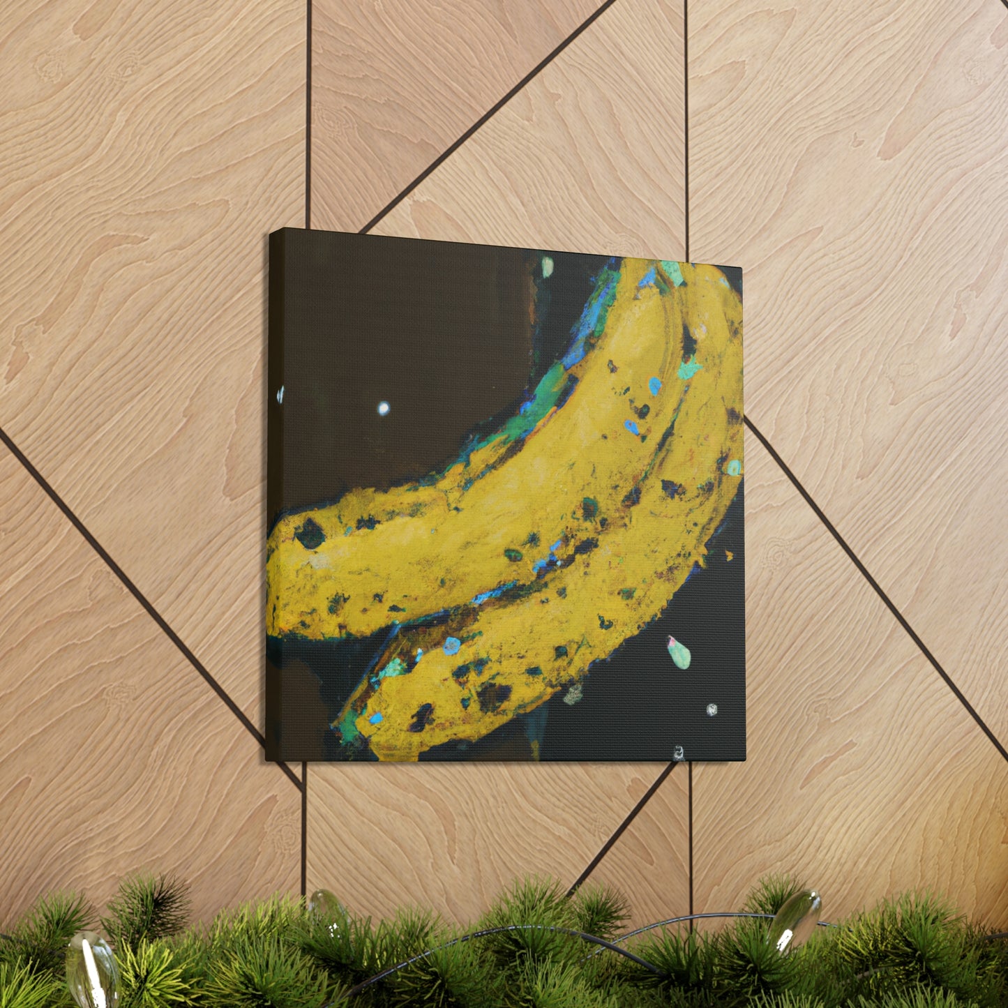 "Bananna Fauvism Splendor" - Canvas