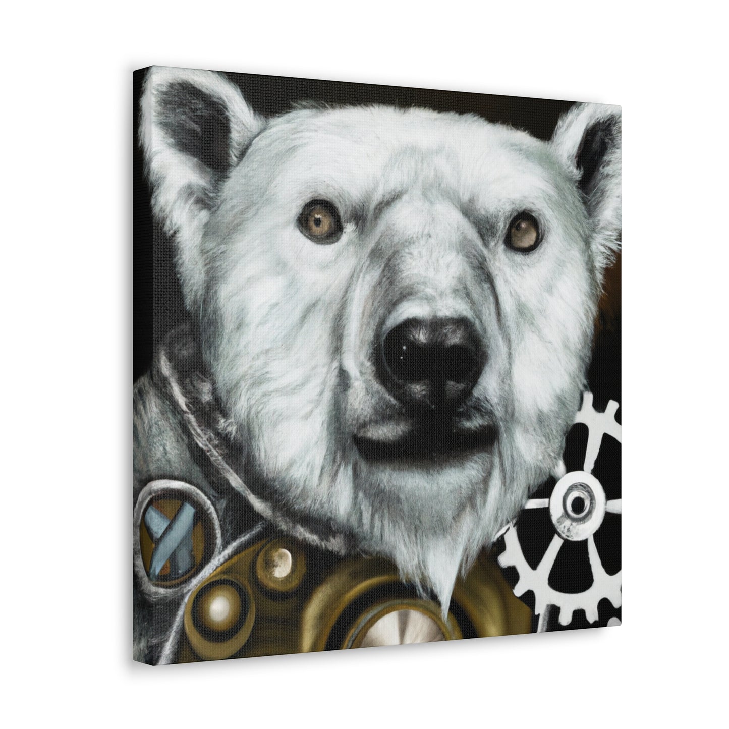 Polar Bear Steampunk Dream - Canvas