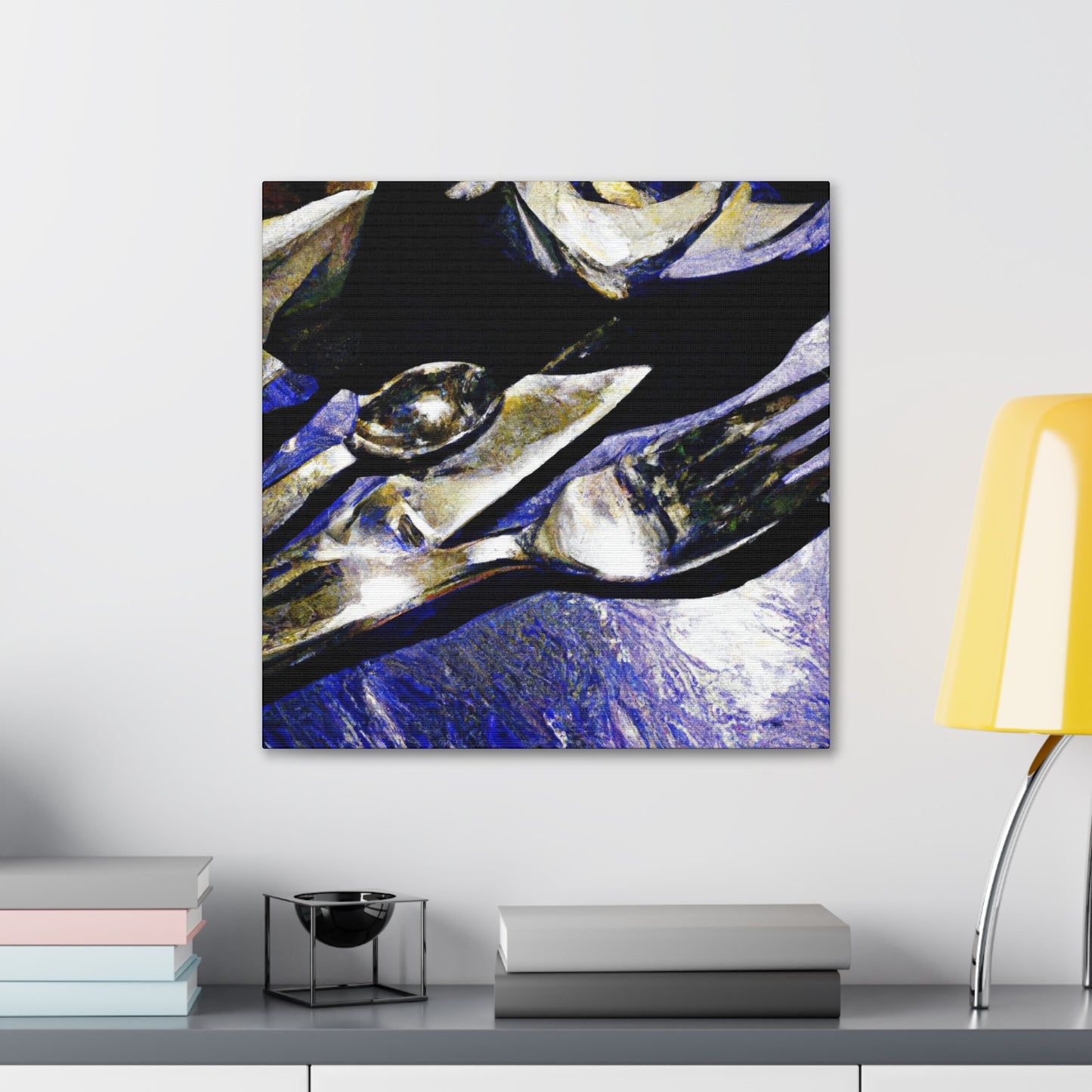 Silverware Impressionism. - Canvas