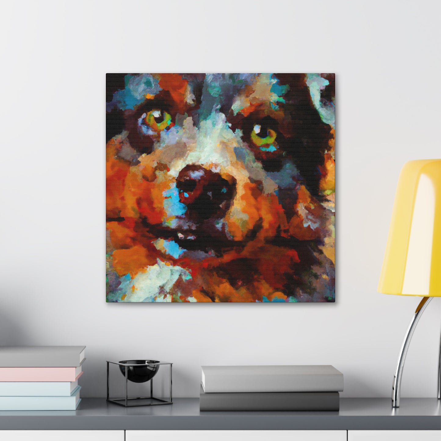 Aussie Shepherd Impression - Canvas