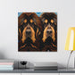 Fearsome Tibetan Mastiff - Canvas