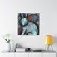 Rabbit in Bold Colors - Canvas