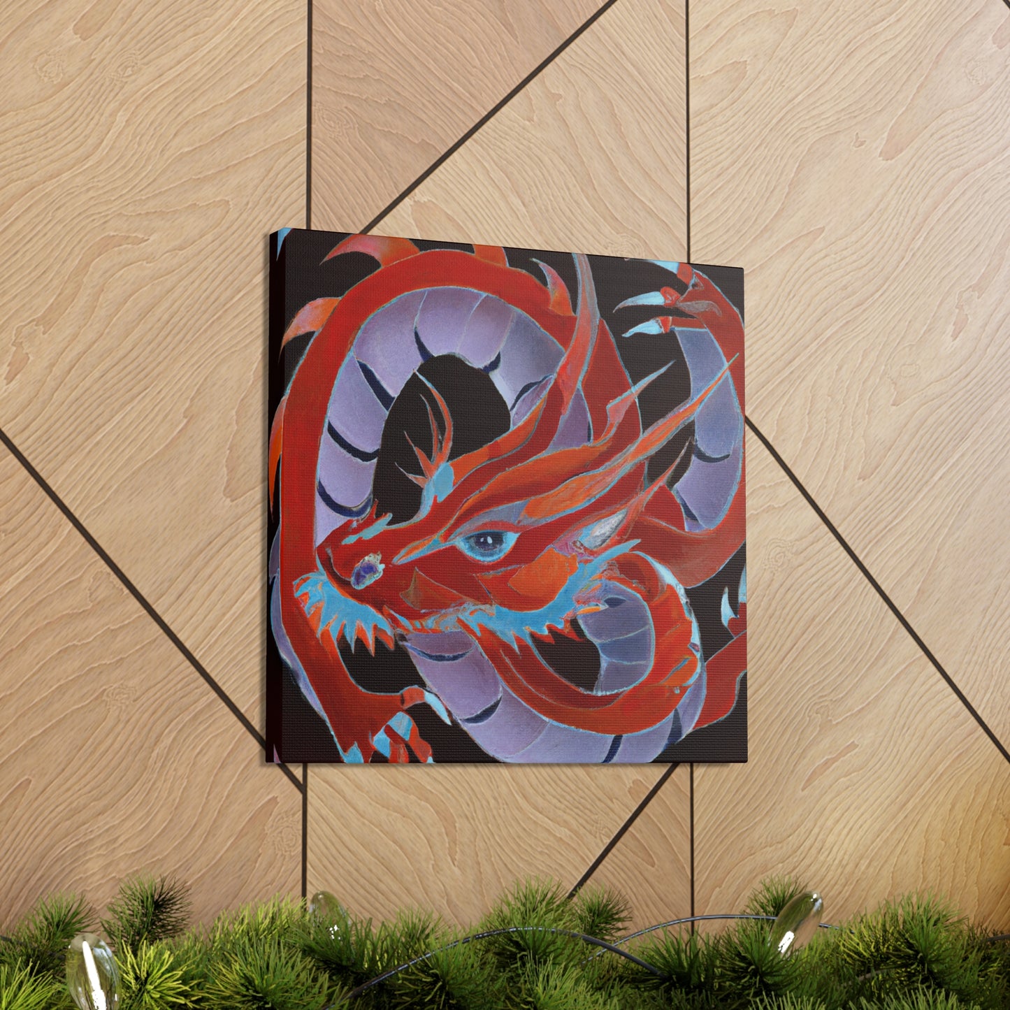 "Dragon in Splendor" - Canvas