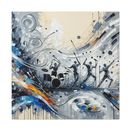 Joyful Laughter Unleashed - Canvas