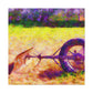 "Disc Harrow Impressionism" - Canvas