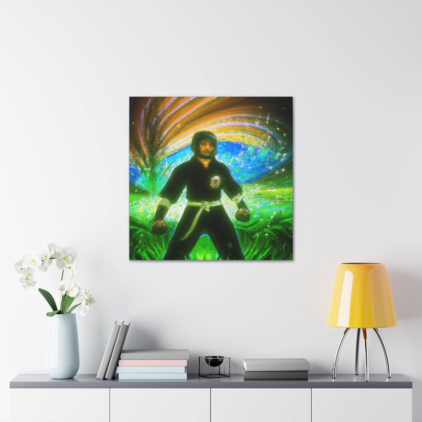 Kung Fu Warrior Dance - Canvas