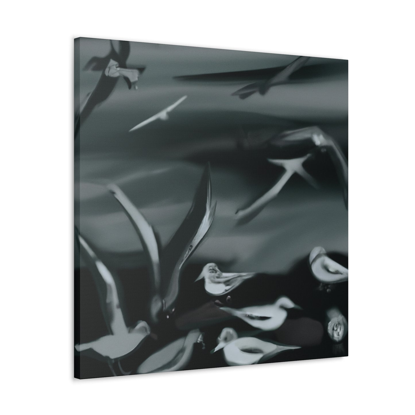 Sea Birds in Flight - Canvas