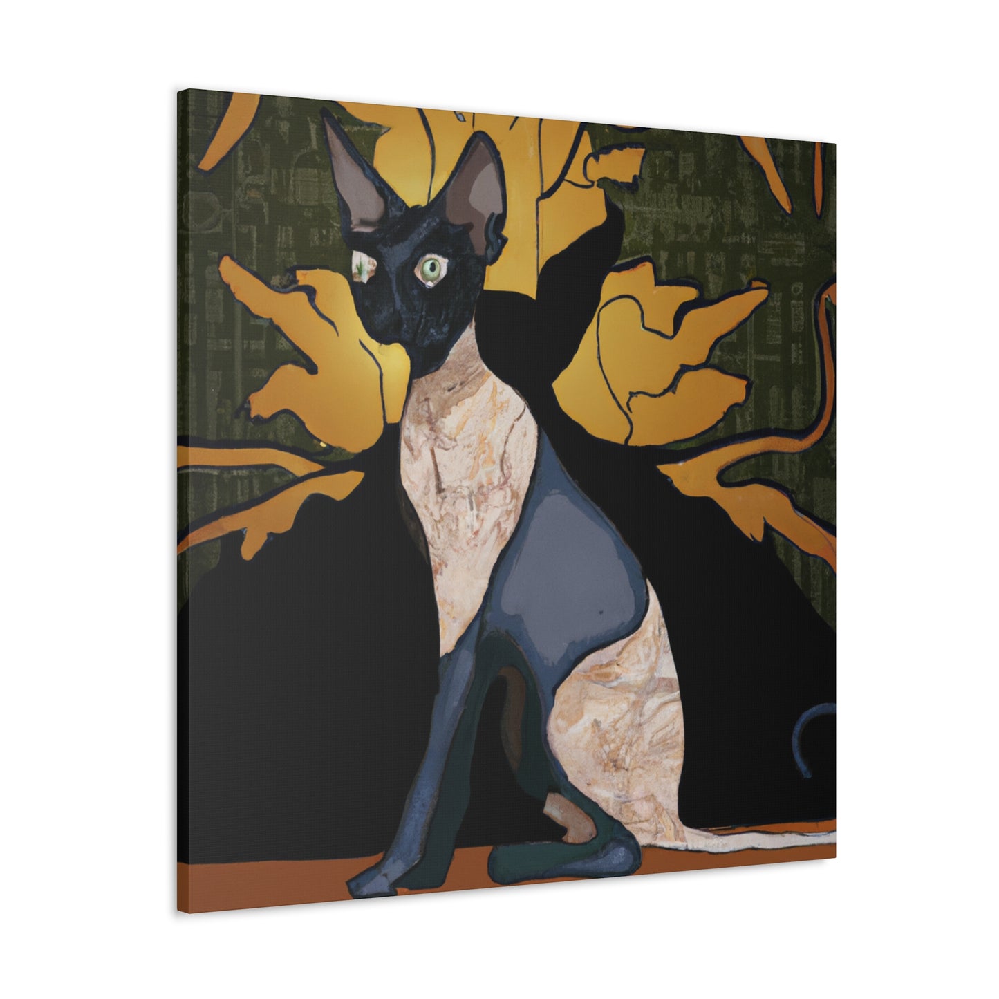 "The Sphynx in Bloom" - Canvas