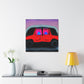 "Car in Abstract Color" - Canvas