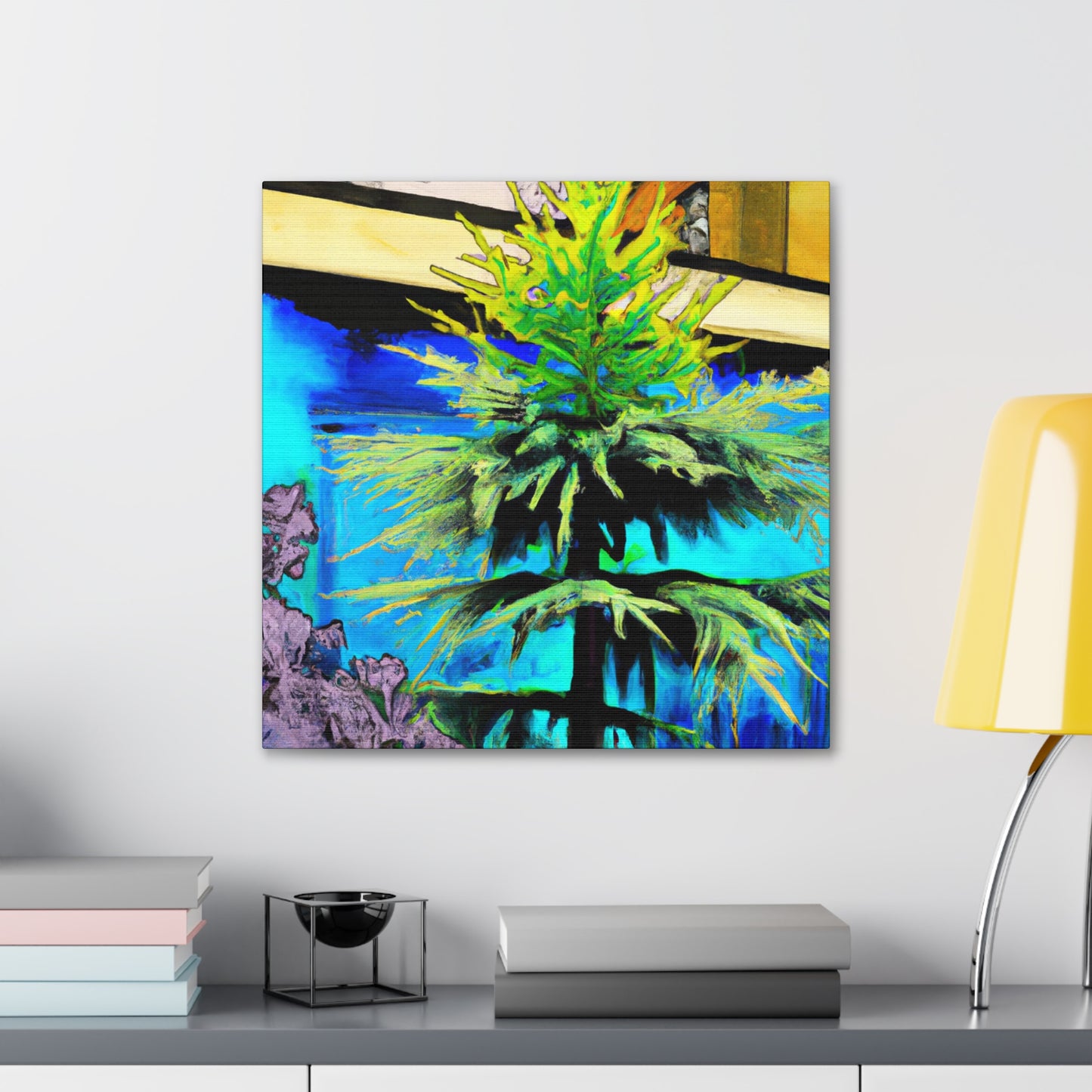 Fir Tree Reverence - Canvas