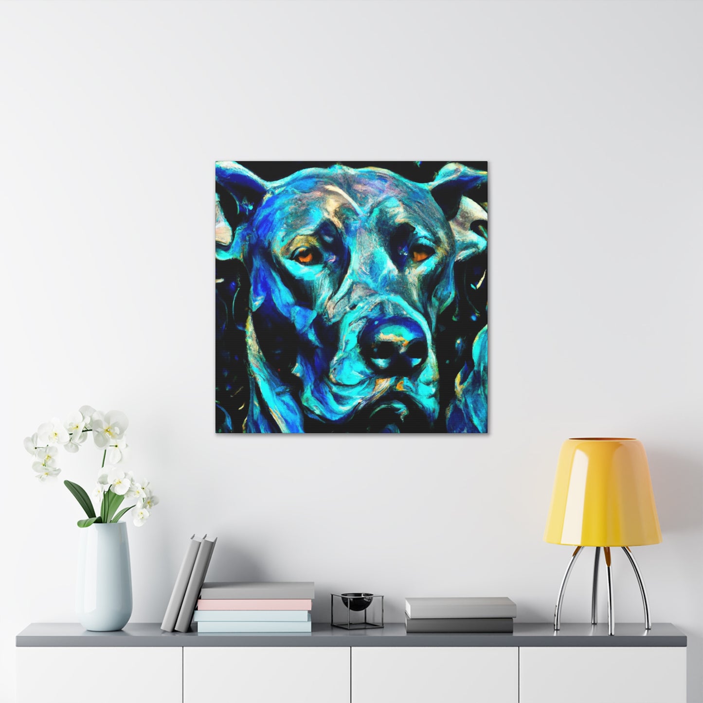 Great Dane Reflection - Canvas