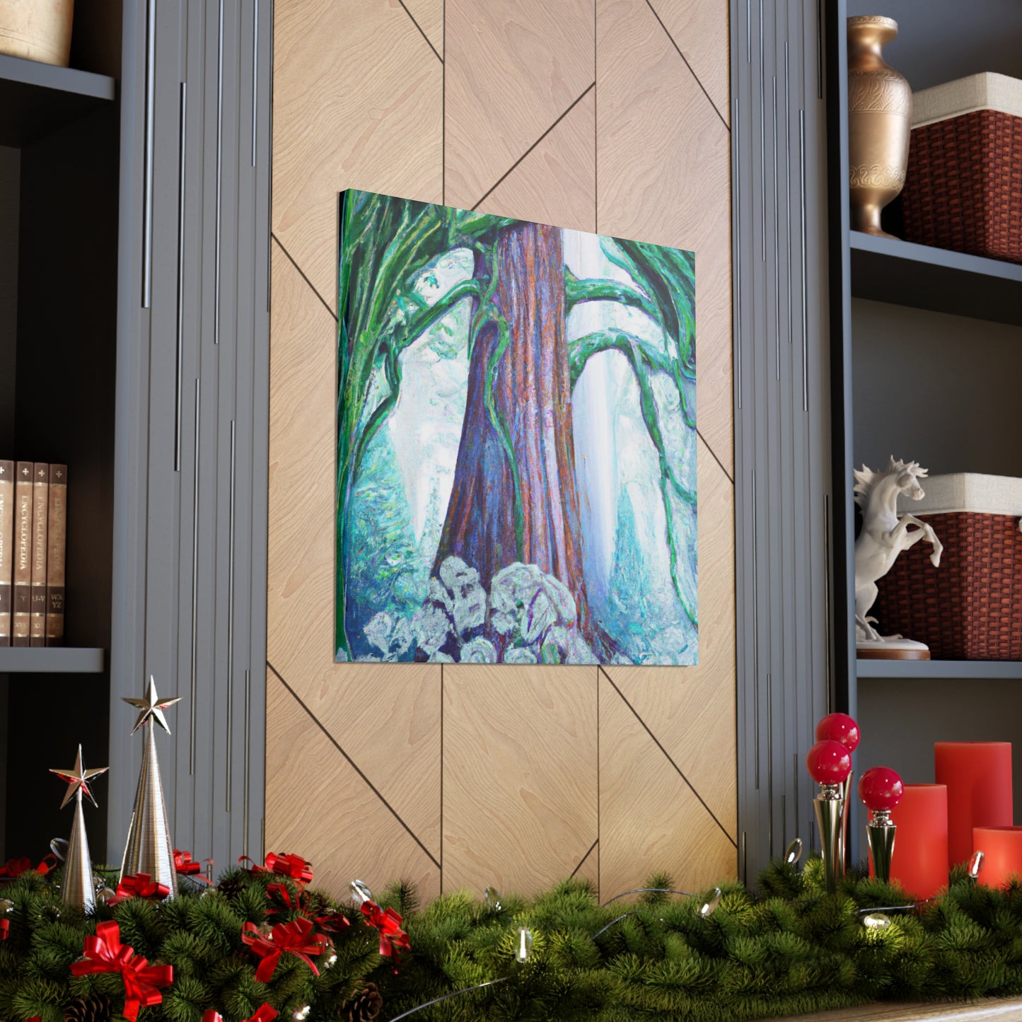 "Majestic Sequoia Trees" - Canvas