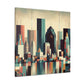 Urban Reflections Unveiled - Canvas