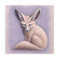 Fennec Fox Art Deco - Canvas