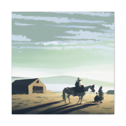 "Stagecoach Journey Insights" - Canvas