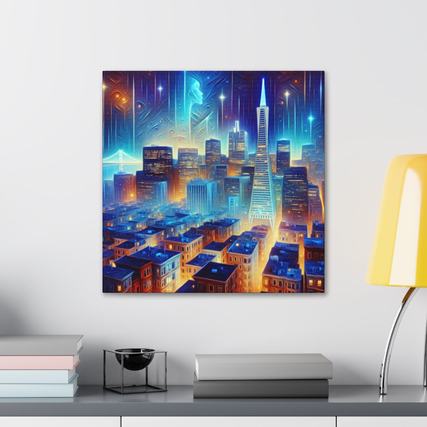 Mystical City Reverie - Canvas